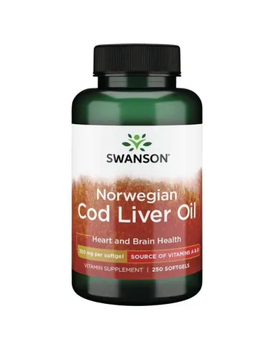 BodyNutrition | Cod Liver Oil 350mg Swanson