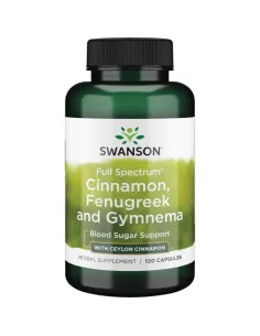 BodyNutrition | Cinnamon Fenugreek and Gymnema Full Spectrum Swanson