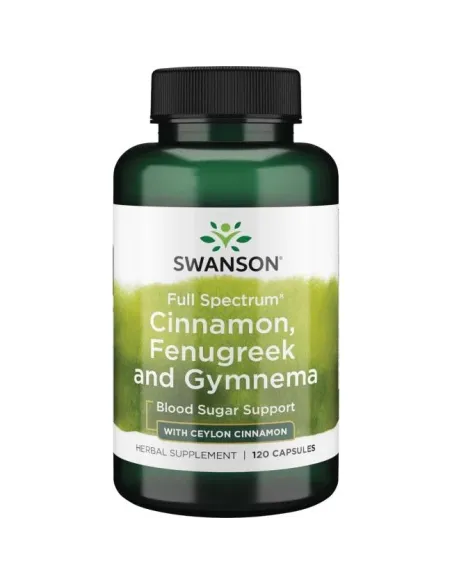 BodyNutrition | Cinnamon Fenugreek and Gymnema Full Spectrum Swanson