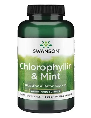 Chlorophyllin & Mint de Swanson | Body Nutrition (FR)