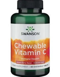 BodyNutrition | Chewable Vitamin C Natural Cherry Flavour Swanson