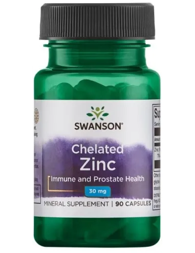 BodyNutrition | Chelated Zinc 30mg Swanson