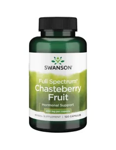 Chasteberry Fruit 400mg Full Spectrum de Swanson | Body Nutrition (FR)