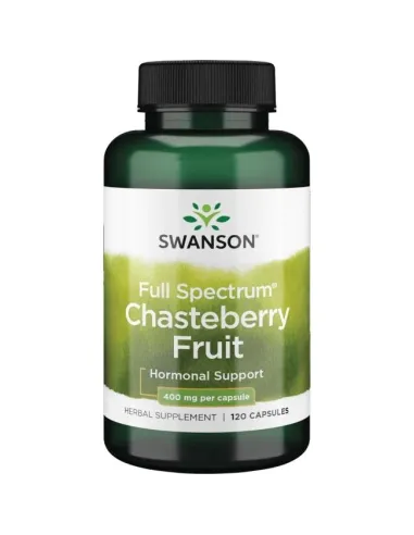 Chasteberry Fruit 400mg Full Spectrum de Swanson | Body Nutrition (FR)
