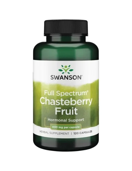 Chasteberry Fruit 400mg Full Spectrum de Swanson | Body Nutrition (FR)