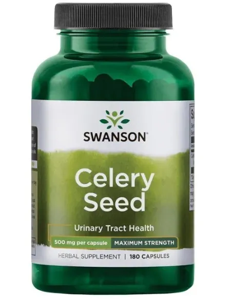 Celery Seed 500mg de Swanson | Body Nutrition (FR)