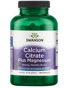 BodyNutrition | Calcium Citrate Plus Magnesium Swanson