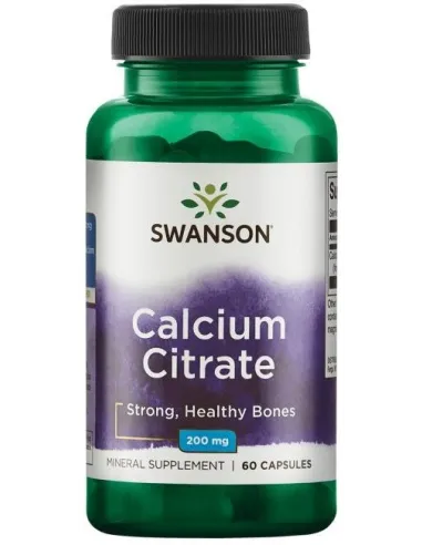 Calcium Citrate 200mg von Swanson | Body Nutrition (DE)