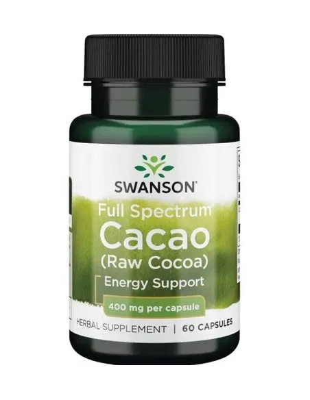Cacao (Raw Cocoa) 400mg Full Spectrum von Swanson | Body Nutrition (DE)