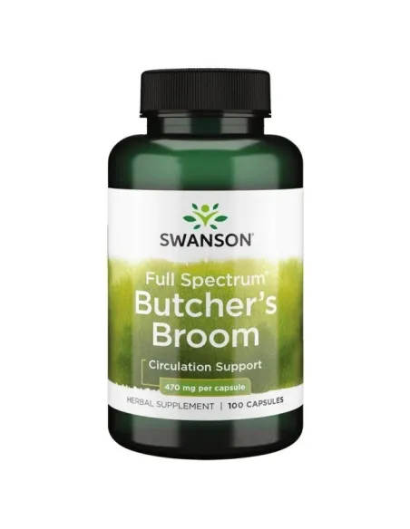Butcher's Broom 470mg Full Spectrum de Swanson | Body Nutrition (FR)