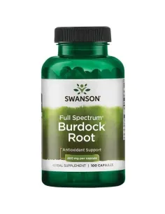 Burdock Root 460mg Full Spectrum by Swanson | Body Nutrition (EN)