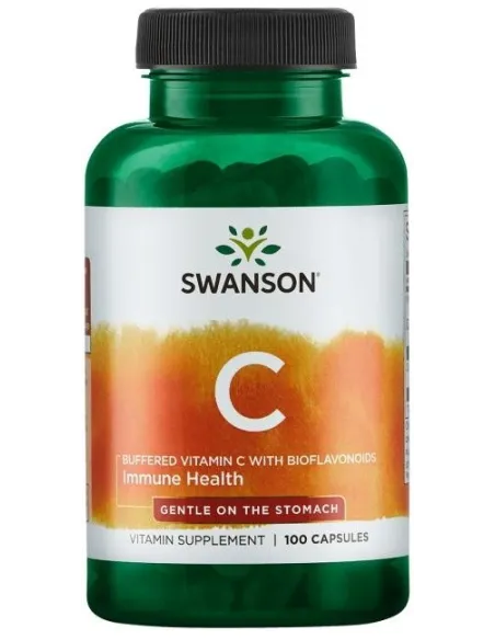 Buffered Vitamin C with Bioflavonoids by Swanson | Body Nutrition (EN)