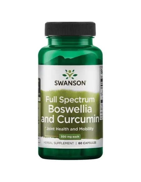 BodyNutrition | Boswellia and Curcumin 300mg Full Spectrum Swanson