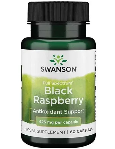 Swanson Black Raspberry 425mg Full Spectrum | Body Nutrition (ES)