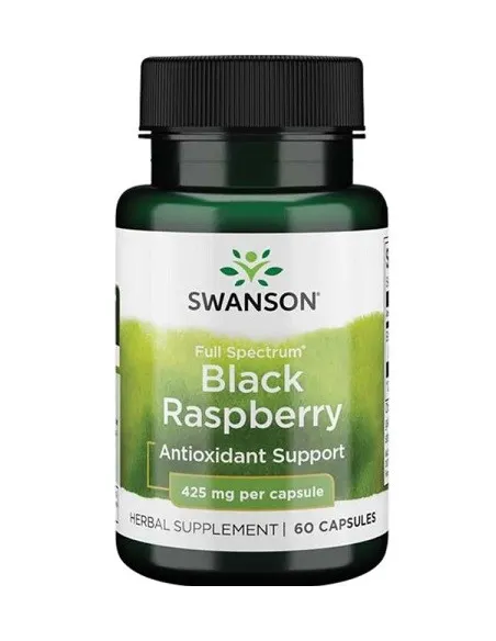 Swanson Black Raspberry 425mg Full Spectrum | Body Nutrition (ES)