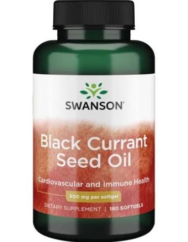 Black Currant Seed Oil 500mg de Swanson | Body Nutrition (FR)