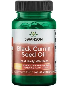 Black Cumin Seed Oil 500mg by Swanson | Body Nutrition (EN)