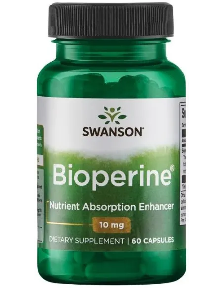 Bioperine 10mg de Swanson | Body Nutrition (FR)