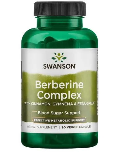 BodyNutrition | Berberine Complex with Cinnamon Gymnema & Fenugreek Swanson