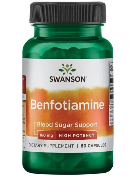 Benfotiamine 160mg de Swanson | Body Nutrition (FR)