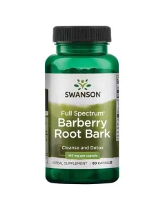 Swanson Barberry Root Bark 450mg Full Spectrum | Body Nutrition (ES)