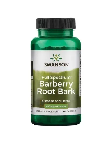 Swanson Barberry Root Bark 450mg Full Spectrum | Body Nutrition (ES)