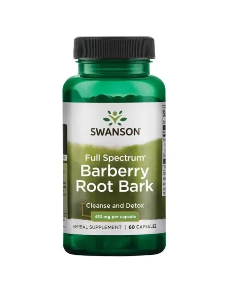 Swanson Barberry Root Bark 450mg Full Spectrum | Body Nutrition (ES)