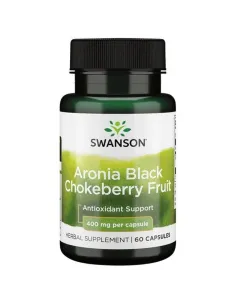 Aronia Black Chokeberry Fruit 400mg by Swanson | Body Nutrition (EN)