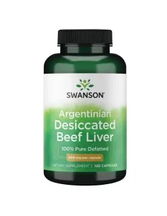 Argentinian Desiccated Beef Liver 500mg von Swanson | Body Nutrition (DE)