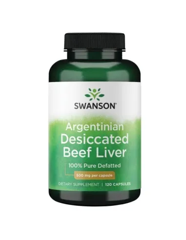 Argentinian Desiccated Beef Liver 500mg von Swanson | Body Nutrition (DE)