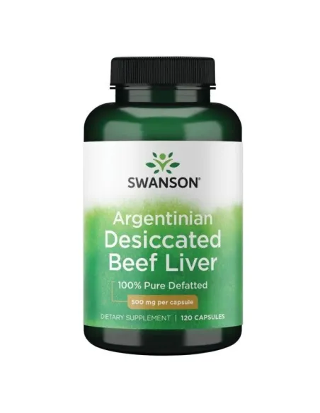 Argentinian Desiccated Beef Liver 500mg von Swanson | Body Nutrition (DE)