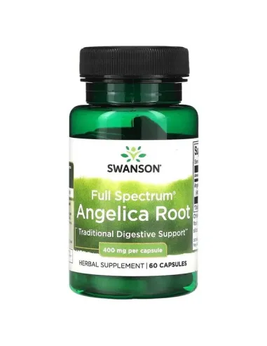 Angelica Root 400mg Full Spectrum de Swanson | Body Nutrition (FR)