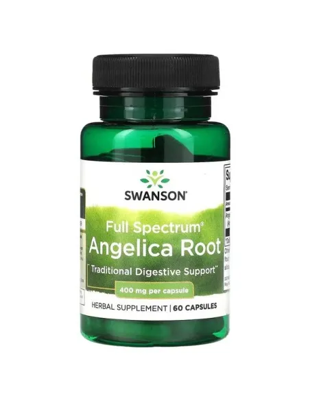 Angelica Root 400mg Full Spectrum de Swanson | Body Nutrition (FR)