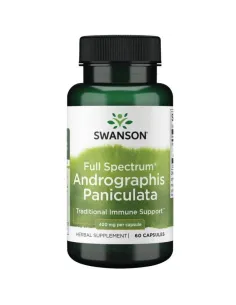 BodyNutrition | Andrographis Paniculata 400mg Full Spectrum Swanson
