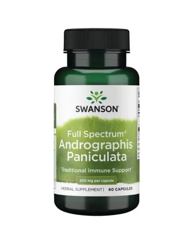 BodyNutrition | Andrographis Paniculata 400mg Full Spectrum Swanson