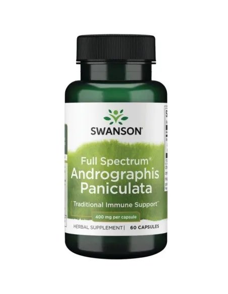 BodyNutrition | Andrographis Paniculata 400mg Full Spectrum Swanson