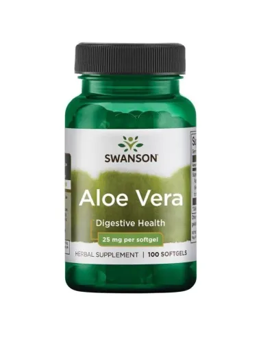 Aloe Vera 25mg by Swanson | Body Nutrition (EN)