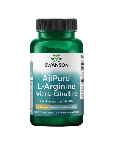 BodyNutrition | AjiPure L-Arginine with L-Citrulline Swanson