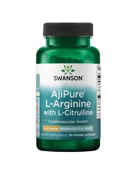 BodyNutrition | AjiPure L-Arginine with L-Citrulline Swanson