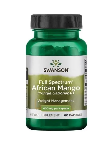 African Mango (Irvingia Gabonensis) 400mg Full Spectrum by Swanson | Body Nutrition (EN)