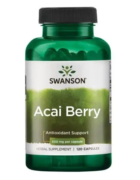 Acai Berry 500mg by Swanson | Body Nutrition (EN)