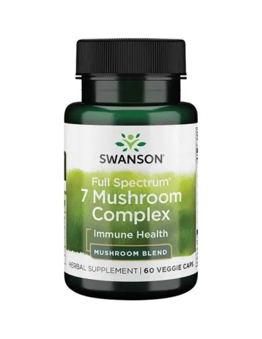 7 Mushroom Complex Full Spectrum de Swanson | Body Nutrition (FR)