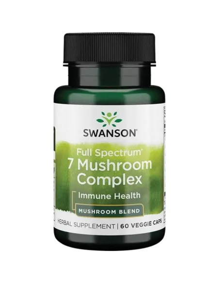 7 Mushroom Complex Full Spectrum de Swanson | Body Nutrition (FR)