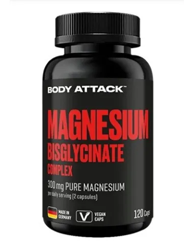 BodyNutrition | Magnesium Bisglycinat (120 caps) Body Attack