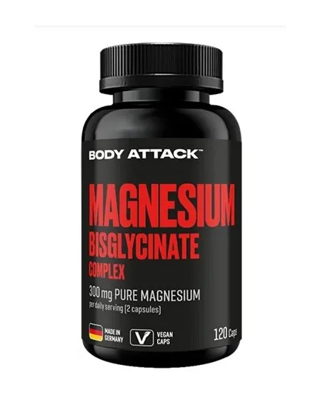 BodyNutrition | Magnesium Bisglycinat (120 caps) Body Attack