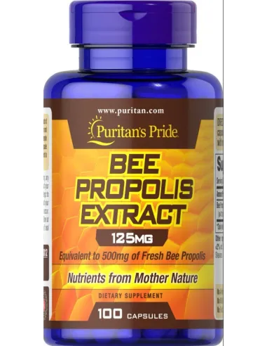 Puritan's Pride Bee Propolis Extract 125mg | Body Nutrition (ES)