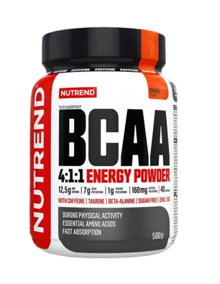 BCAA 4:1:1 Energy Powder by Nutrend | Body Nutrition (EN)
