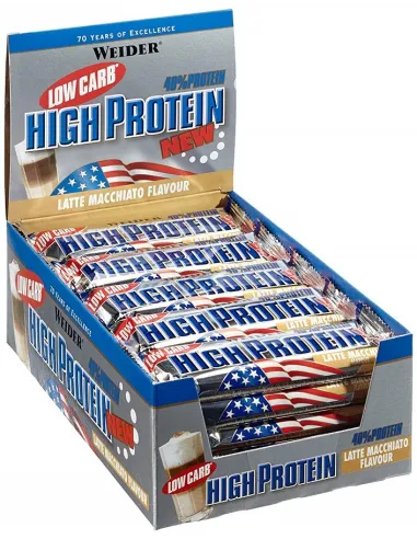 40% Low Carb High Protein Bar by Weider | Body Nutrition (EN)
