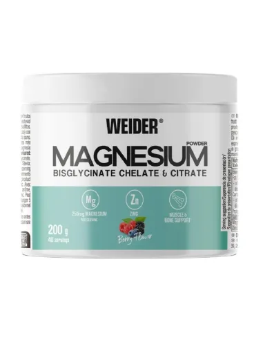 BodyNutrition | Magnesium Bisglycinate Chelate & Citrate Weider