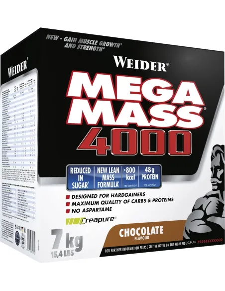 Weider Mega Mass 4000 (7000g) | Body Nutrition (ES)